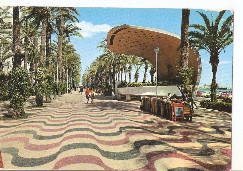 Postal 045788 : Alicante (España). Explana de España