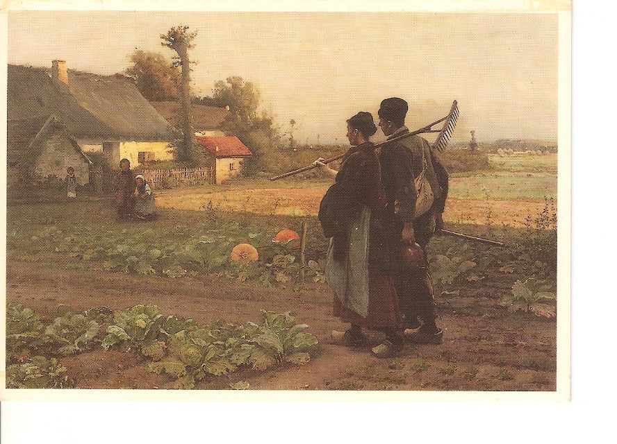 Postal 045806 : Vaclav Brožik: Navrat z pole olej