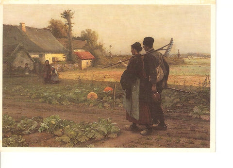 Postal 045806 : Vaclav Brožik: Navrat z pole olej