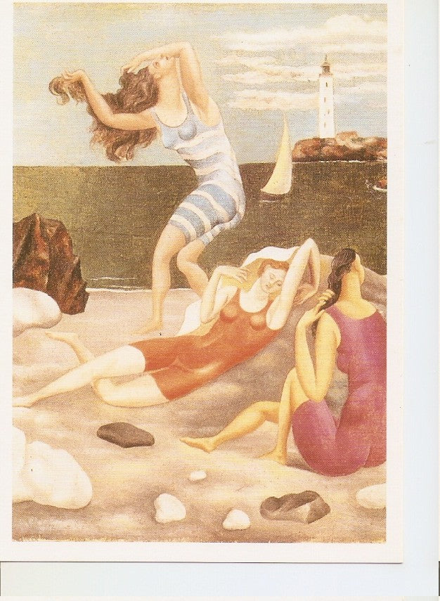 Postal 045807 : Bañistas. Plablo Picasso. Ralismo Magico: Franz Roh y la pintura europea 1917-1936