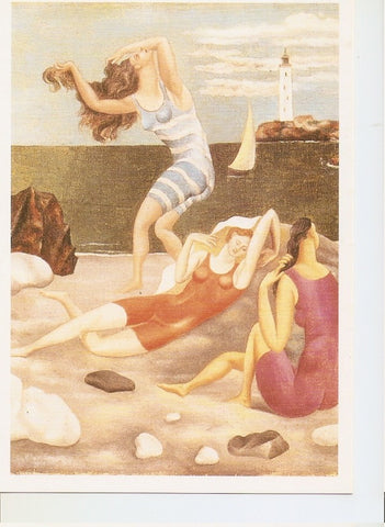 Postal 045807 : Bañistas. Plablo Picasso. Ralismo Magico: Franz Roh y la pintura europea 1917-1936