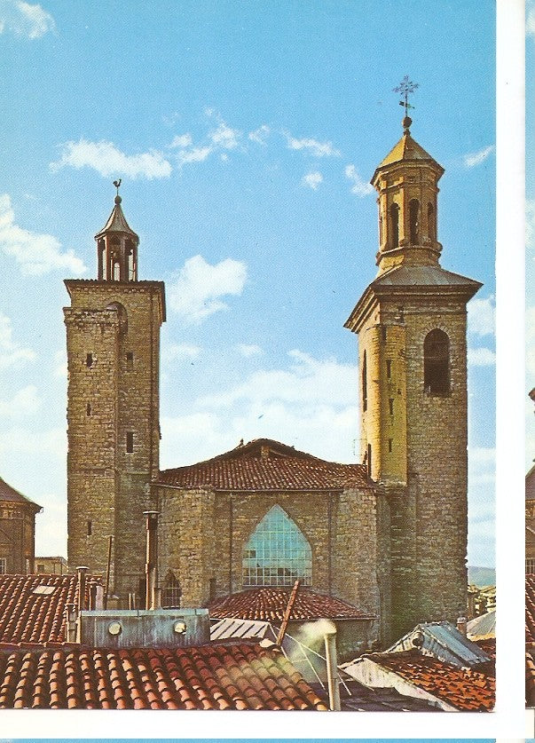 Postal 045814 : Pamplona. Torres de San Cernin