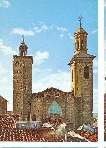 Postal 045814 : Pamplona. Torres de San Cernin