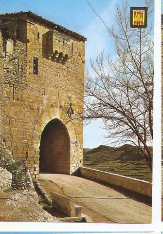 Postal 045823 : Morella (Castellon). Puerta de San Mateo