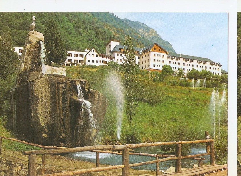Postal 045829 : Hotel Manantial. Calda de Bohi. Pirineos Centrales