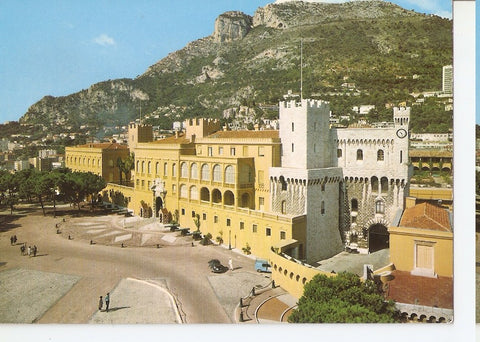 Postal 045836 : Principaute de Monaco. Le Palais Princier et La Tête de Chien