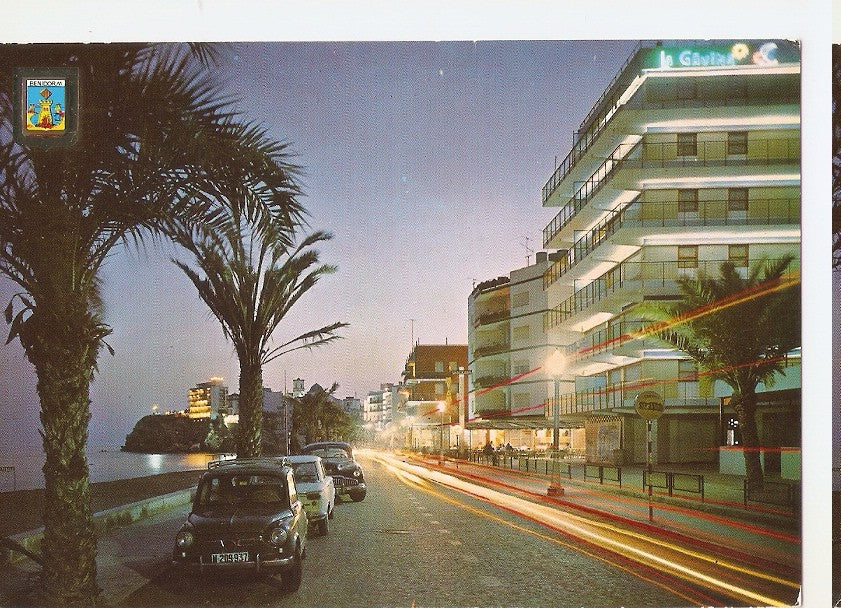 Postal 045844 : Benidorm (Alicante). Vista nocturna