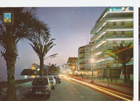 Postal 045844 : Benidorm (Alicante). Vista nocturna