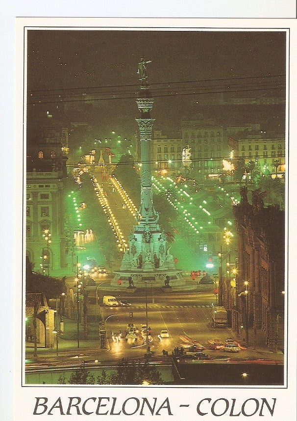 Postal 045856 : Barcelona. Monumento a Colon