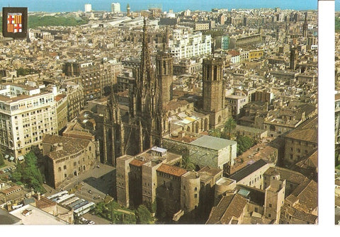 Postal 045872 : Barcelona. Catedral