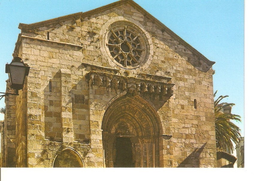 Postal 045888 : La Coruña.  Iglesia de Santiago