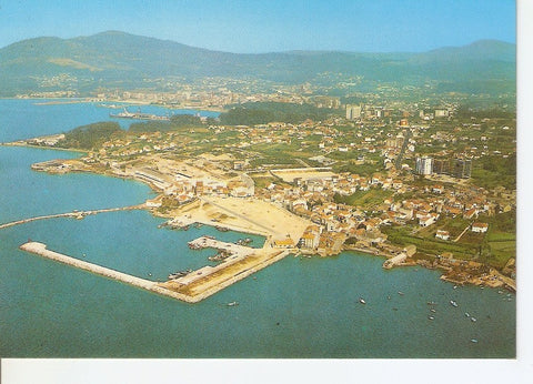 Postal 045894 : Villajuan - Villagarcia de Arosa (Pontevedra). Vista aerea