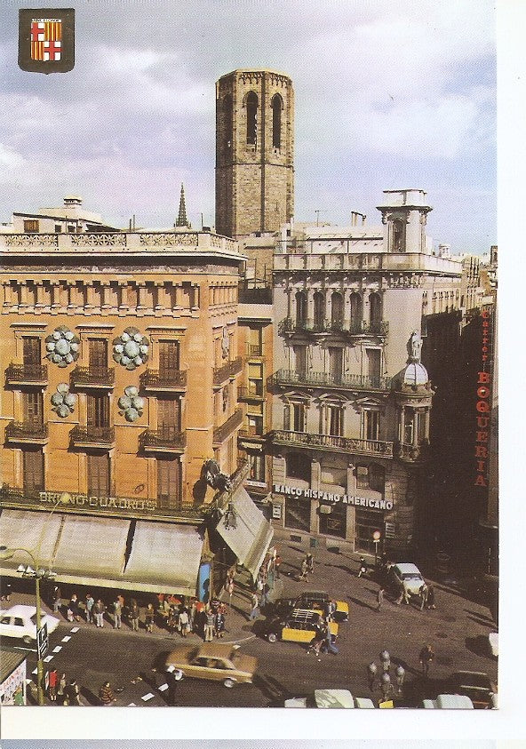 Postal 045901 : Barcelona. Pla de la Boqueria Postales Escudo de Oro Comercial Escudo de Oro S.A. - Barcelona Cedosa printed in Spain
