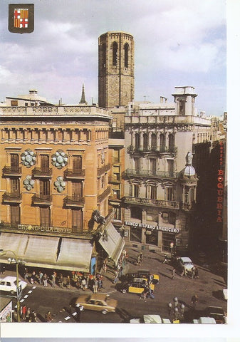 Postal 045901 : Barcelona. Pla de la Boqueria Postales Escudo de Oro Comercial Escudo de Oro S.A. - Barcelona Cedosa printed in Spain