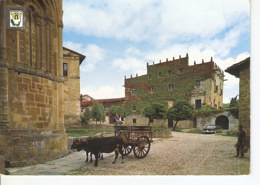 Postal 045908 : Santillana del Mar. Casa de Velarde hoy Señores de Guerra