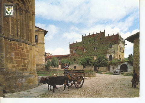 Postal 045908 : Santillana del Mar. Casa de Velarde hoy Señores de Guerra