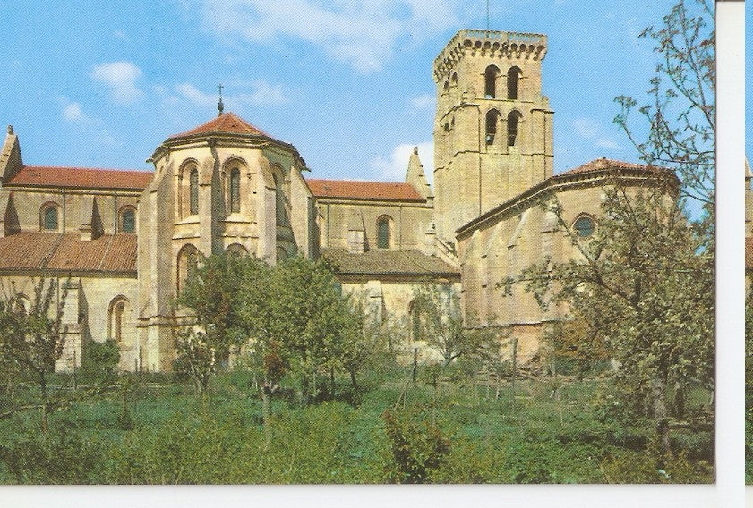 Postal 045919 : Burgos. Monasterio de las Huelgas. Torre y abside de la Iglesia