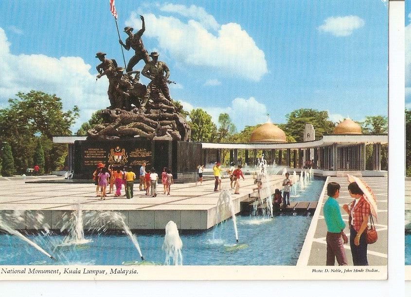 Postal 045925 : National Monument Kuala Lumpur Malaysia