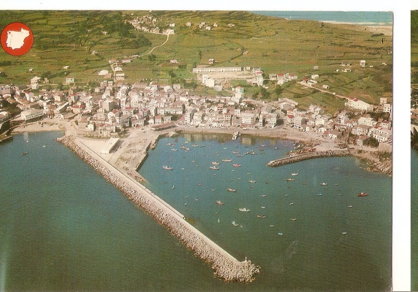 Postal 045927 : Finisterre (La Coruña). Vista aerea
