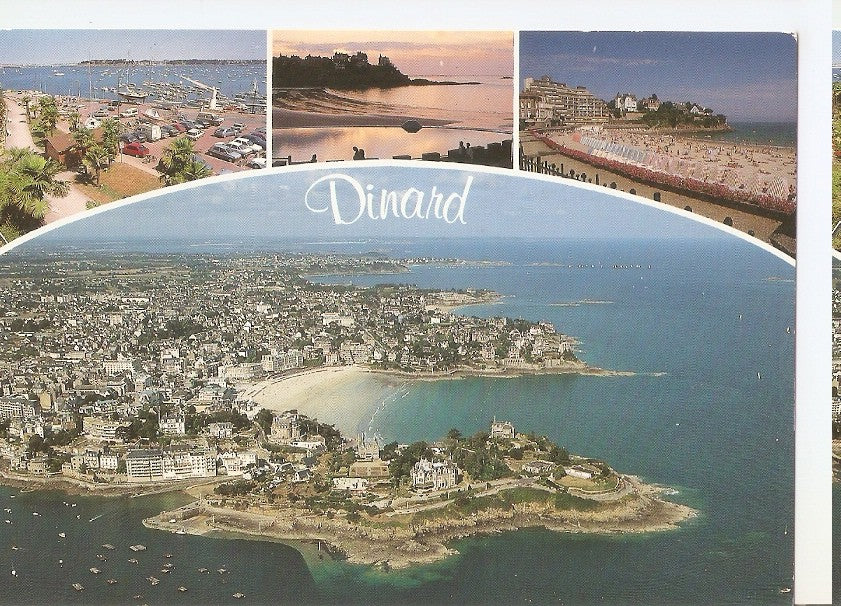 Postal 045986 : Dinard (Ille-et-Vilaine). La Cote dEmeraude. Le port de plaisance et la plage de lEcluse