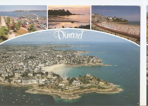 Postal 045986 : Dinard (Ille-et-Vilaine). La Cote dEmeraude. Le port de plaisance et la plage de lEcluse