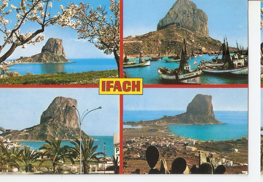Postal 045993 : Peñon de Ifach. Alicante