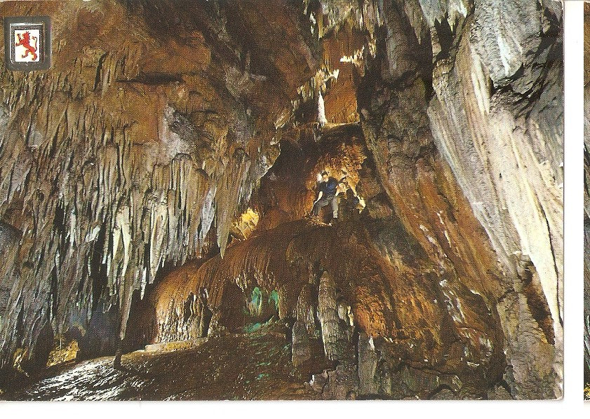 Postal 045999 : Cuevas de Valporquero (Leon). Gran Colada