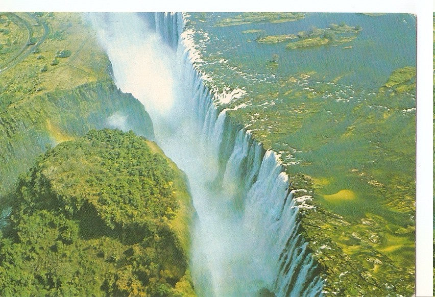 Postal 046004 : Aerial view of the Victoria Falls