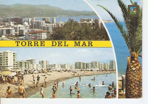 Postal 046021 : Torre del Mar (Costa del Sol). Vista general playa