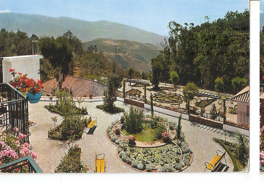 Postal 046023 : Lanjarin (Granada). Jardines de la Capuchina