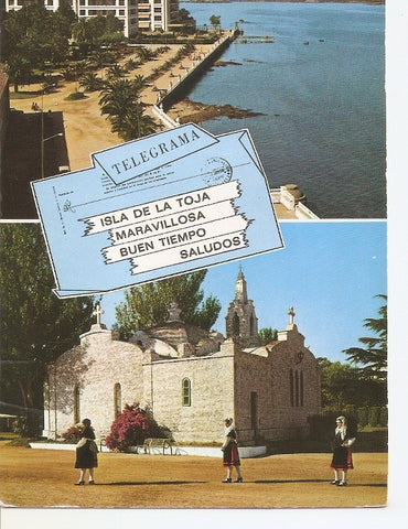 Postal 046046 : Isla de la Toja (Pontevedra)