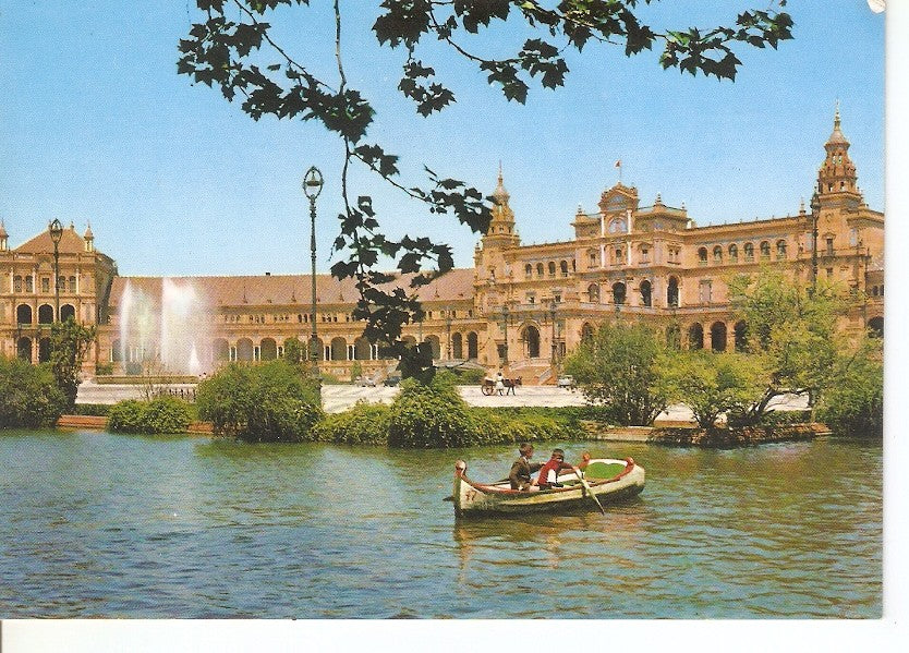 Postal 046075 : Sevilla. Plaza de España