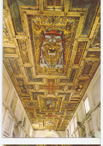 Postal 046083 : Catacombe di S. Sebastiano. The ceiling of the basilica