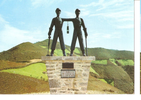 Postal 046086 : Urbies (turon). Monumento al Minero