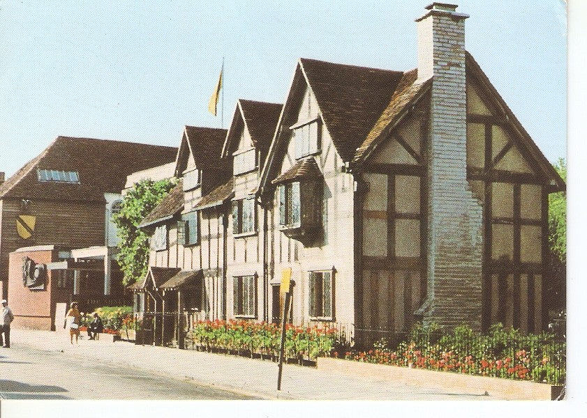 Postal 046087 : Shakespeares Birthplace Stratford-Upon-Avon