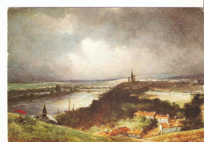 Postal 046091 : Museo Galdeano (Madrid). John Constable. Paisaje