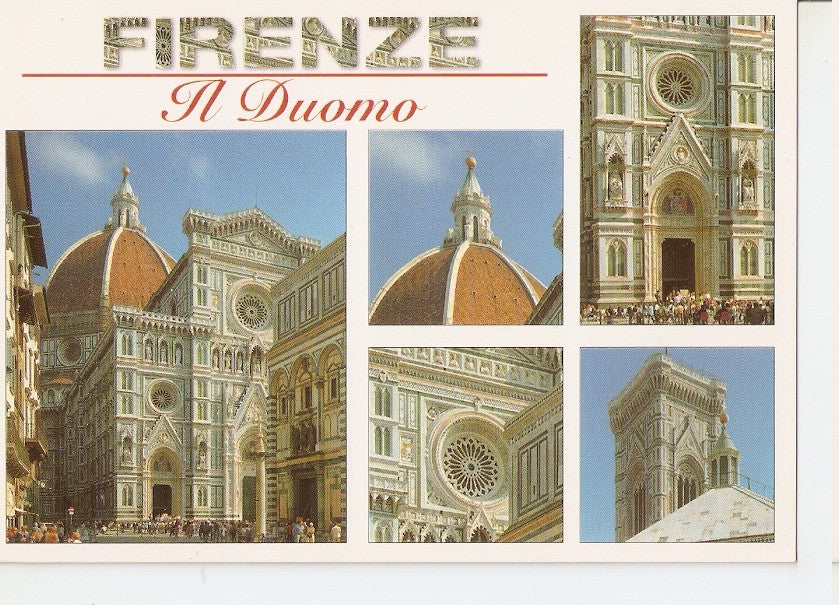 Postal 046106 : Firenze. The Duomo (details)