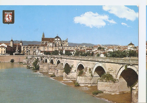 Postal 046114 : Cordoba. Puente Romano. Al fondo vista parcial