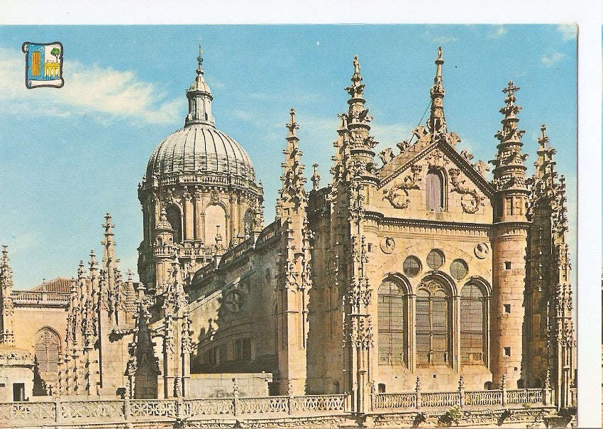 Postal 046117 : Salamanca. Catedral Nueva - Exterior del crucero y cupula