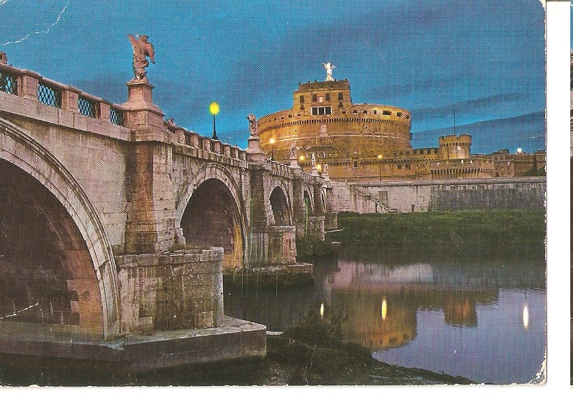 Postal 046189 : Roma di Note. Brdige and Castle of St. Angel