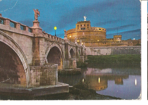 Postal 046189 : Roma di Note. Brdige and Castle of St. Angel