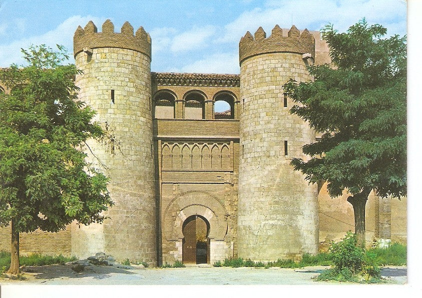 Postal 046234 : Zaragoza. Castillo de la Aljaferia. Palacio arabe. Entrada principal