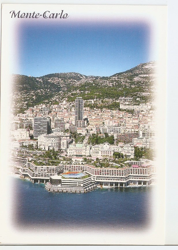 Postal 046237 : Vue Aerienne de Monte-Carlo