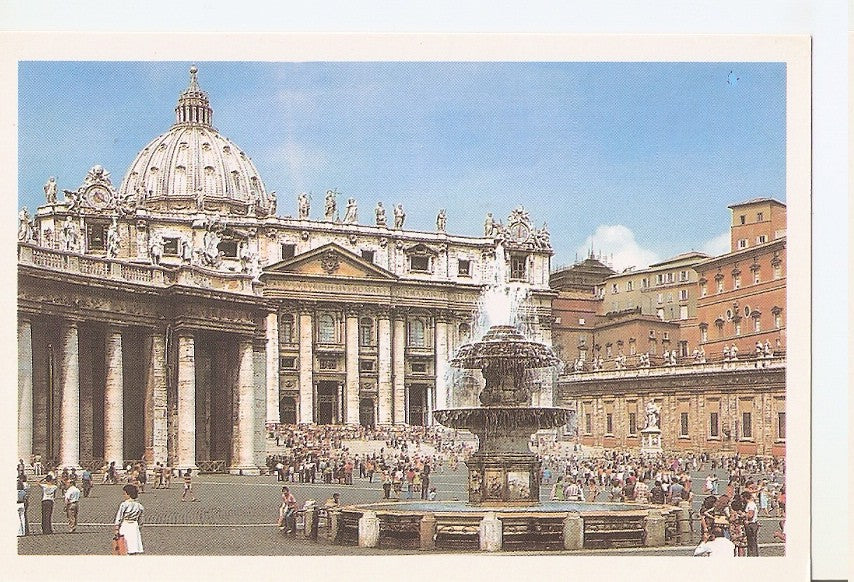 Postal 046252 : Citta del vaticano. Piazza S. Pietro