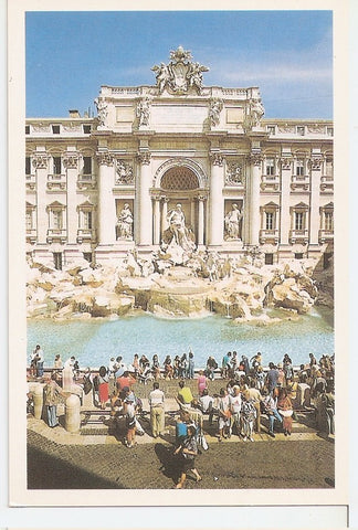 Postal 046253 : Roma . Fontana di Trevi