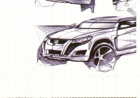 Postal 046265 : Diseño Volkswagen Tiguan