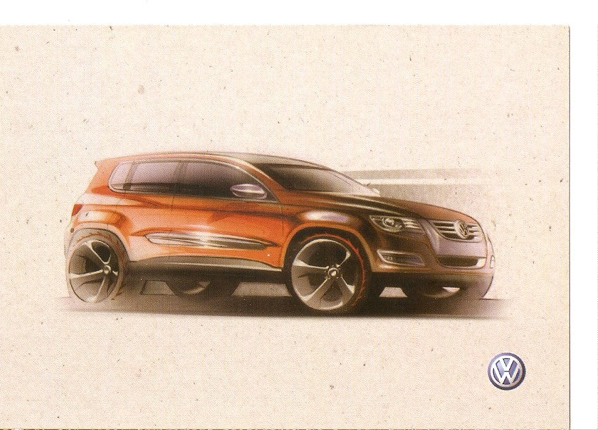 Postal 046267 : Diseño Volkswagen Tiguan