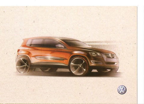 Postal 046267 : Diseño Volkswagen Tiguan