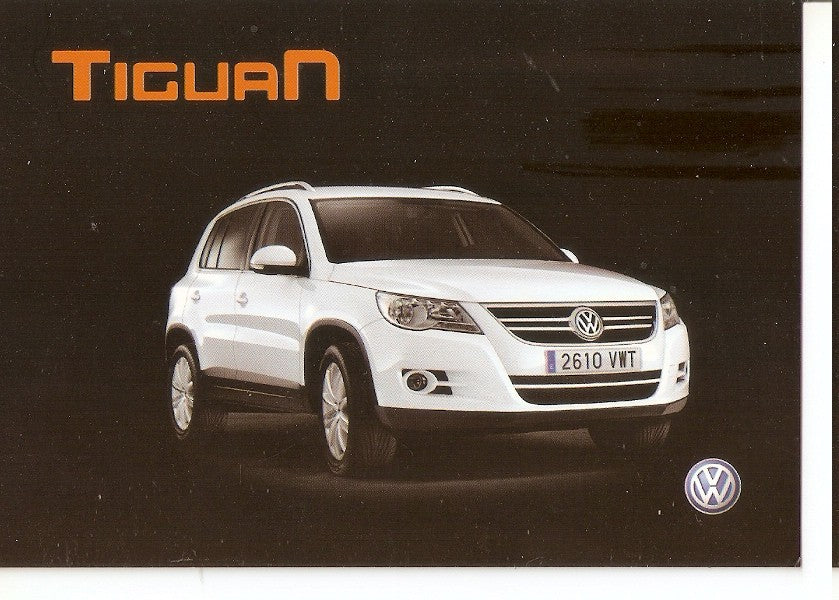 Postal 046268 : Diseño Volkswagen Tiguan