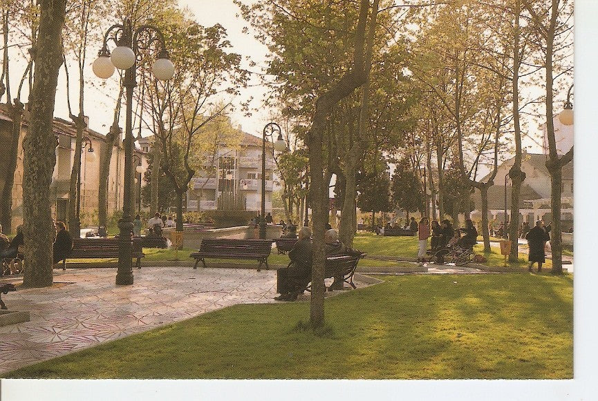 Postal 046269 : Parque del barrio de A Ponte